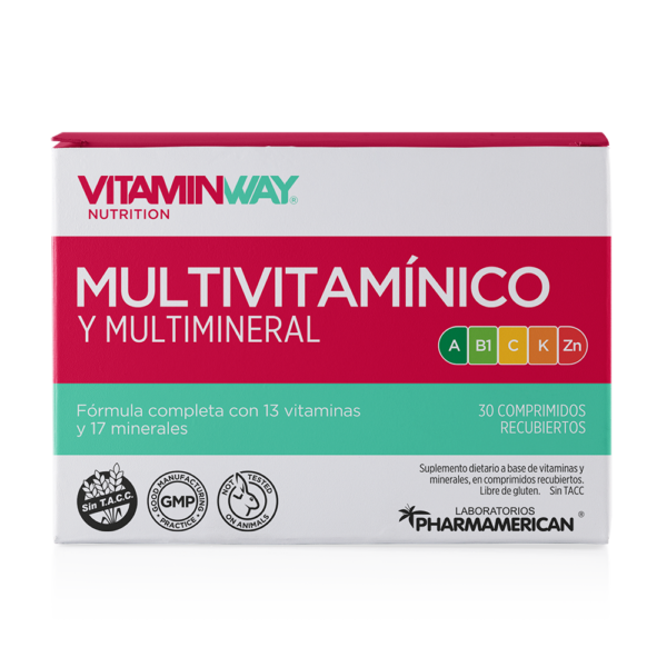 multivitaminico y multimineral