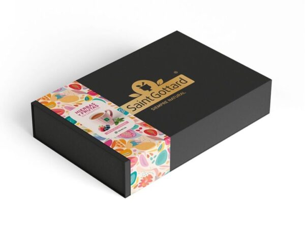 CAJA PREMIUM DE INFUSIONES DE 8 VARIEDADES x80 saquitos