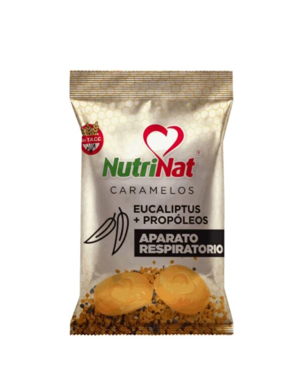 EUCA Y PROP CARAMELOS DE EUCALIPTUS Y PROPOLEO - BOLSA DE 25 PAQUETITOS DE 50GRS