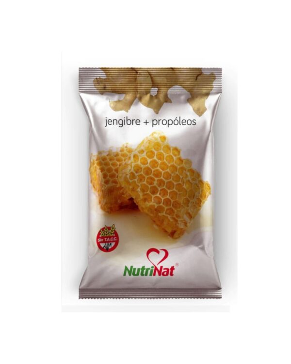 JENGIBRE Y PROPOLEO CARAMELOS DE JENGIBRE Y PROPOLEO - BOLSA DE 25 PAQUETITOS DE 50GRS