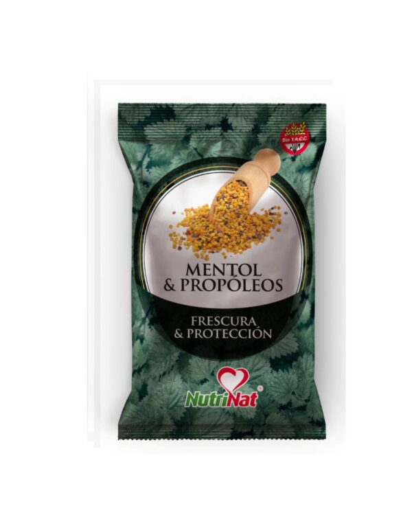 MENTOL Y PROPOLEO CARAMELOS DE MENTOL Y PROPOLEO - BOLSA DE 25 PAQUETITOS DE 50GRS