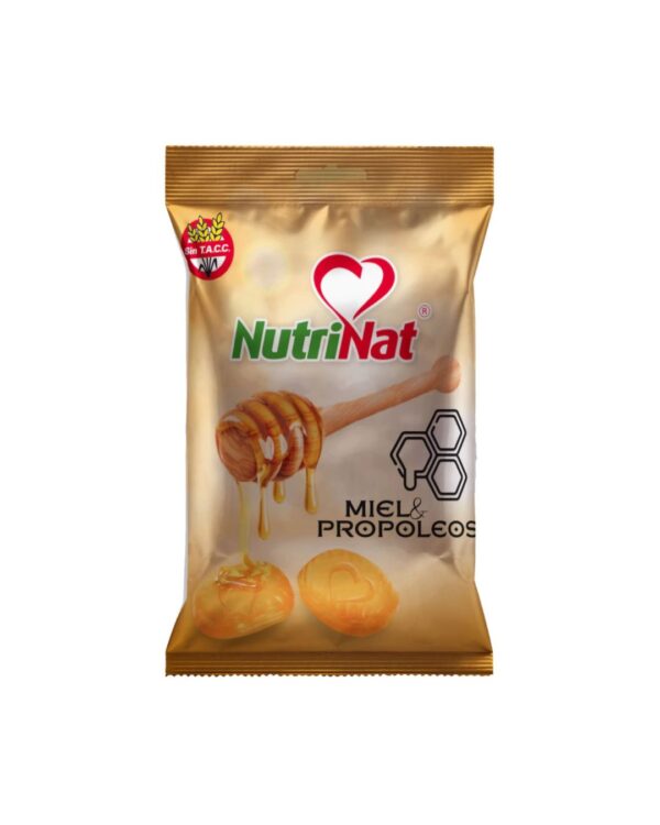 CARAMELOS DE MIEL Y PROPOLEO - BOLSA DE 25 PAQUETITOS DE 50GRS