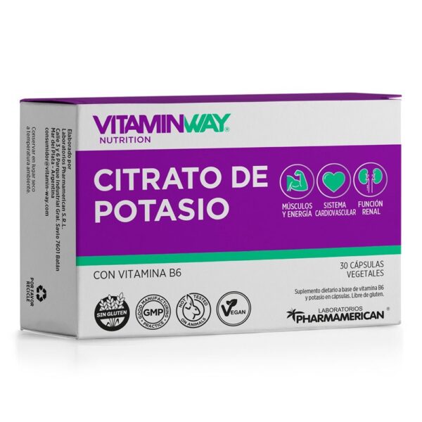 CITRATO DE POTASIO x 30 Comprimidos